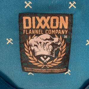 Dixxon Flannel Company Short Sleeve Shirt 3X Like New *BIG and TALL*